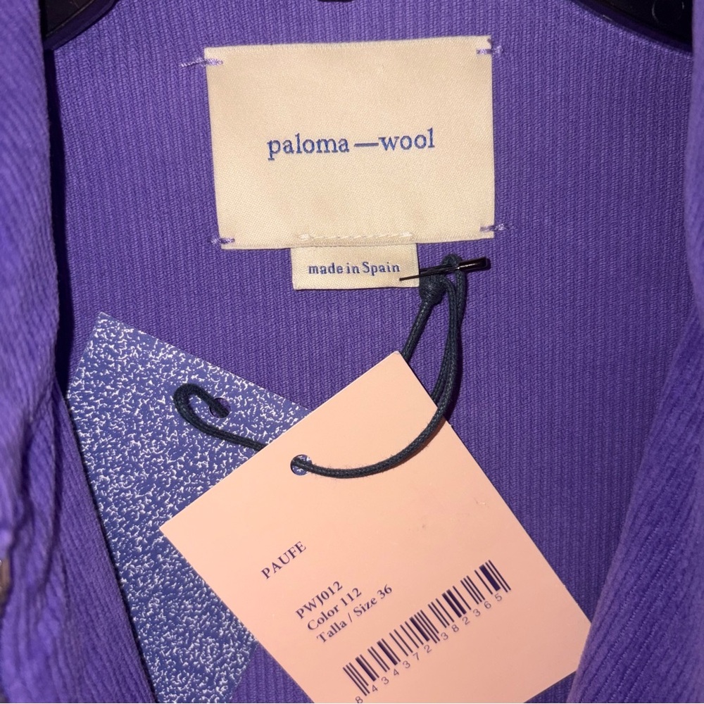 Paloma Wool Paufe Corduroy Jumpsuit in Purple - NWT Size 36 (XS) - Picture 13 of 13